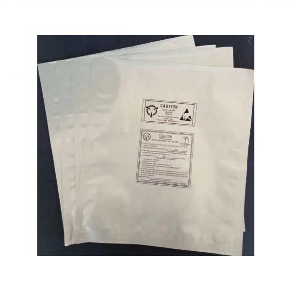 Custom Logo anti-static Aluminium foil k 3 side sealing Plastic shielding bag