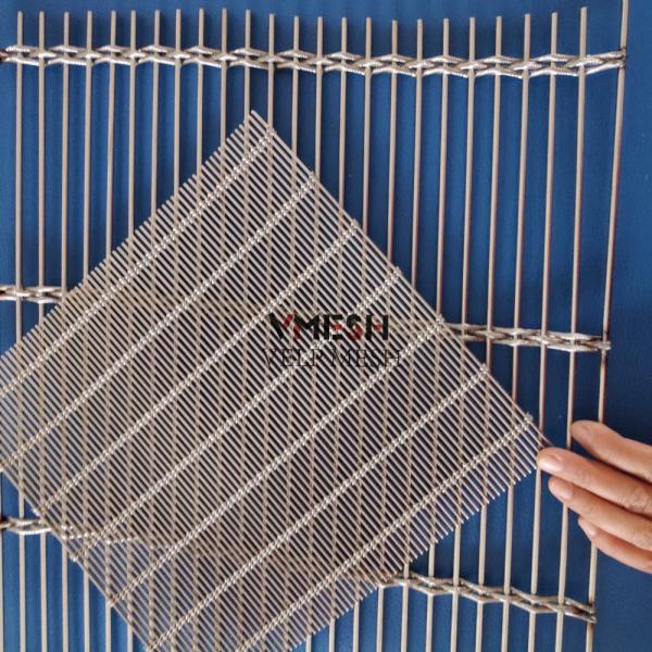 Stainless Steel Decoration Wire Mesh Metal Partition Mesh Panel Wall