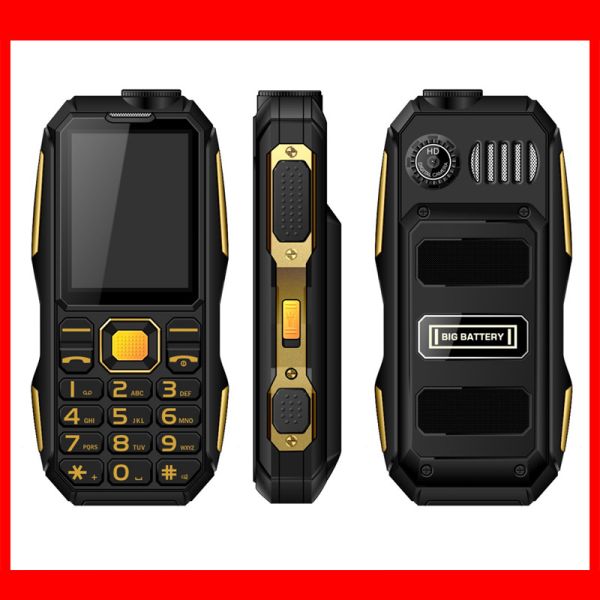 2.4'' Mini Waterproof IP68 Outdoor Adventures Phone Wireless FM Radio 4000mAh Dual SIM