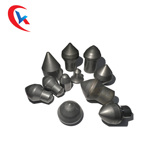 Polished Cemented Tungsten Carbide Buttons Unground High Hardness
