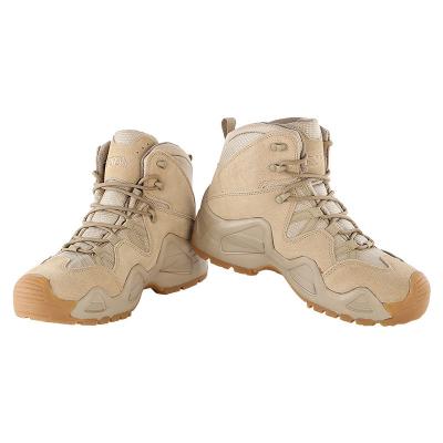 Men's Military Hiking Boots Mid Top Breathable Slip Resistant EU 38-46