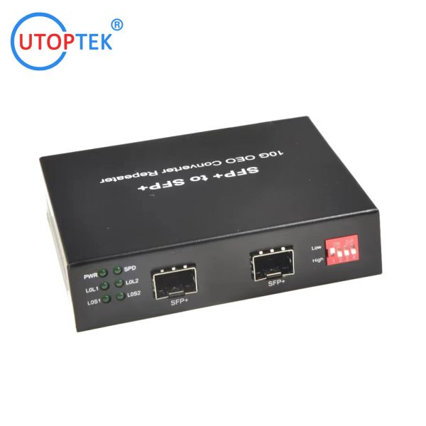 10G OEO Converter 10G SFP+ to SFP+ media converter, 10G SM to MM media converter,fiber to fiber media converter