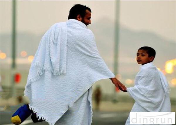 Professional Family Hajj Ihram Clothing With Different Colors 42*82