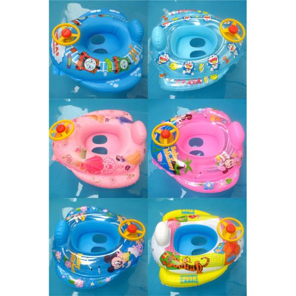 65*60cm Max Capability 23KG Children Swim Ring Baby Sitting Circle Life Floating cartoon