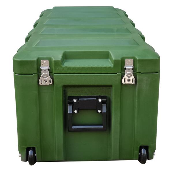 Rolling Plastic Rotomolded Tool Box 1100mm For Camera Drone Gun