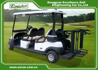 Do golfe branco com erros bonde do golfe de 6 Seater carro com erros com eixo de Graziano