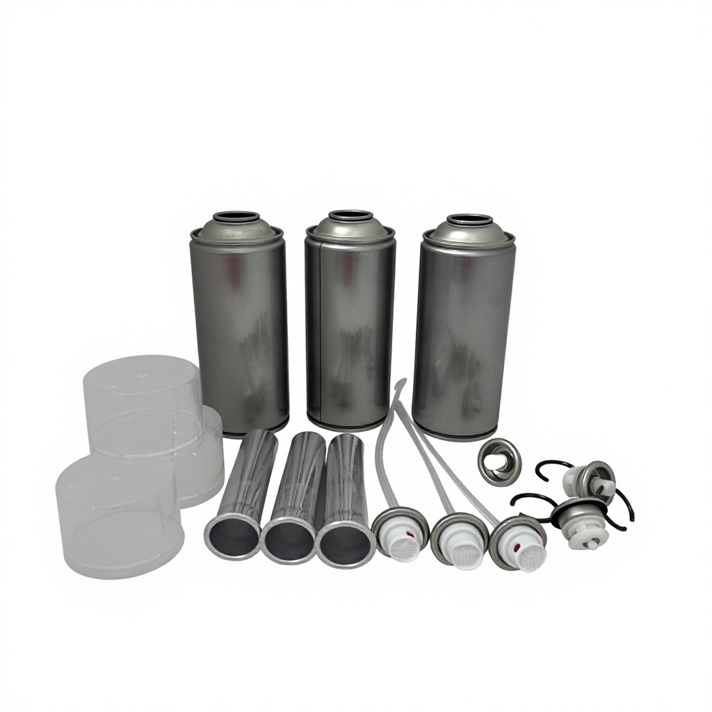 Two-component Spray Paint Aerosol Can for Industrial Surface Protection and Long Lasting Finish
