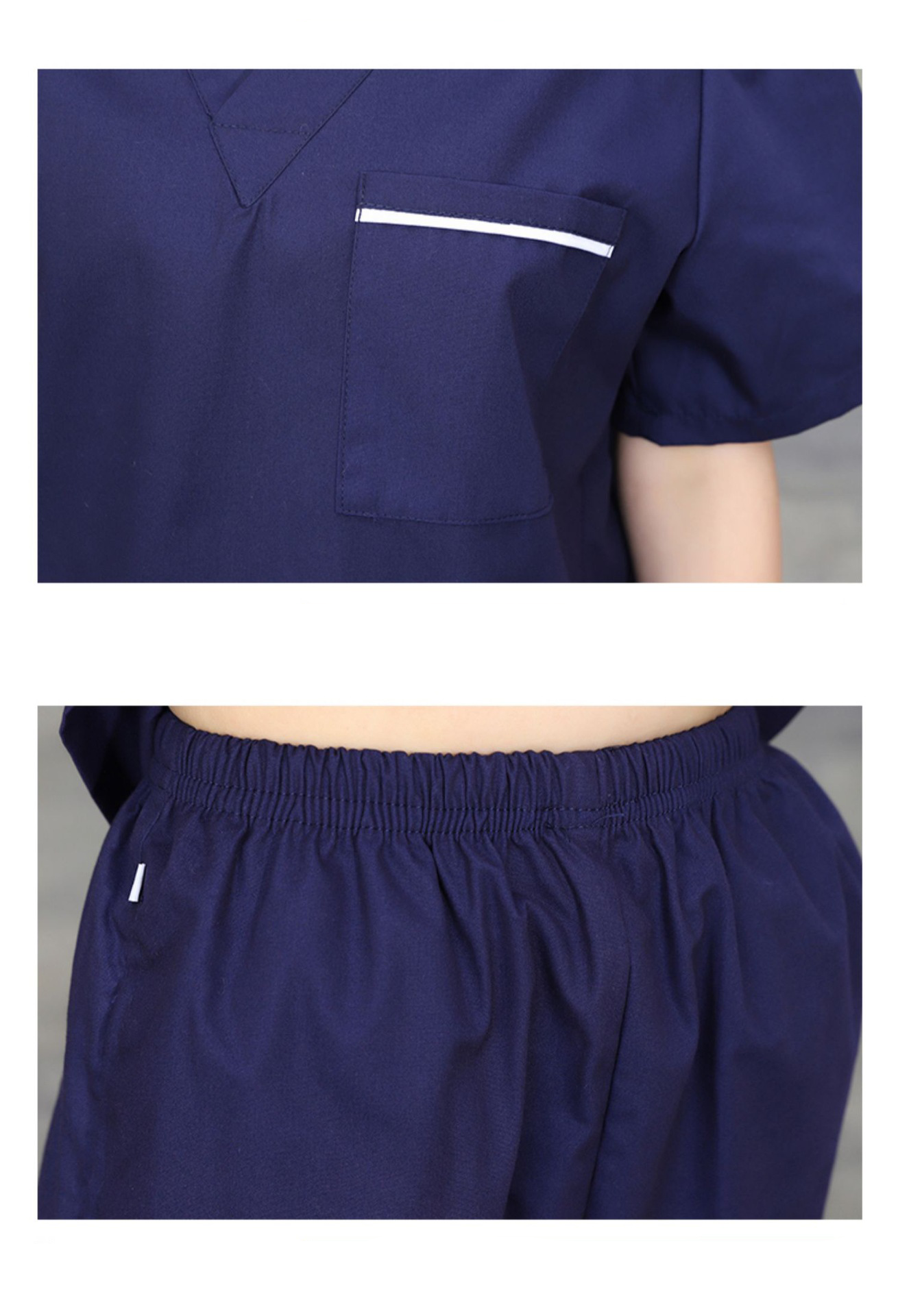 Гендерно-нейтральные медицинские скрабы униформы медсестерские куртки для работников здравоохранения