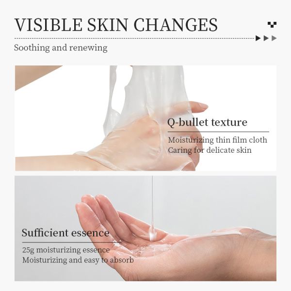 Resurrection Grass Hydrating Face Mask Tablets Lavender Hyaluronic Acid Collagen Replenishment Moisturizing Mask