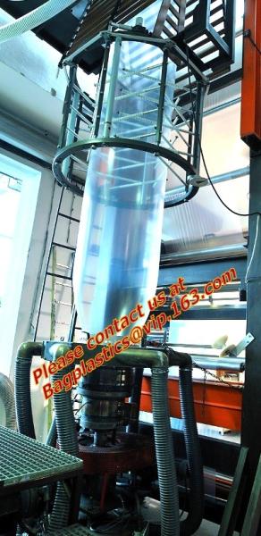 Poly tubing with customer printing and anti static tube film, gusset poly tubing on roll