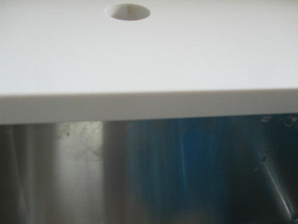 Scratch Resistant Engineered Stone Kitchen Countertops 7 Mohs Hardness