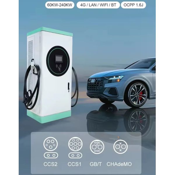 60kw 80kw 90kw 120kw 150kw Chargeur rapide à courant continu OCPP