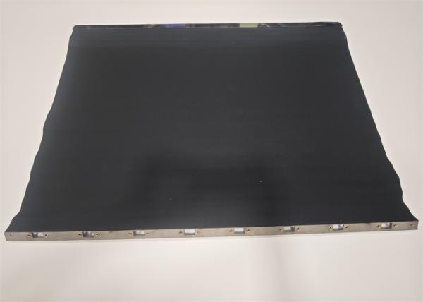 Chaqueta anti-marcado negra para máquina de impresión offset Heidelberg SM74, piezas de chaquetas de cilindro, 750*570MM