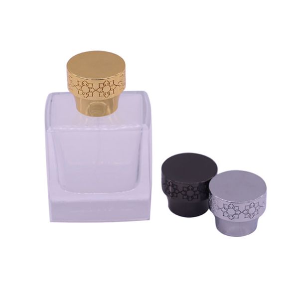 Lightweight Customized Zinc Alloy Magnetic Perfume Cap , Perfume Spray Caps
