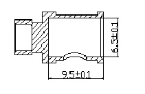 Car Engine Resistor Type Spark Plugs , TY0001B04 Spark Plug Resistor Cover