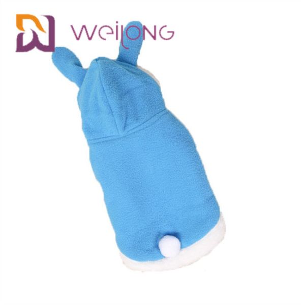 Easter Bunny Costume Halloween Cosplay Rabbit Pet Hoodie 100% Polar Fleece For Cat Dog