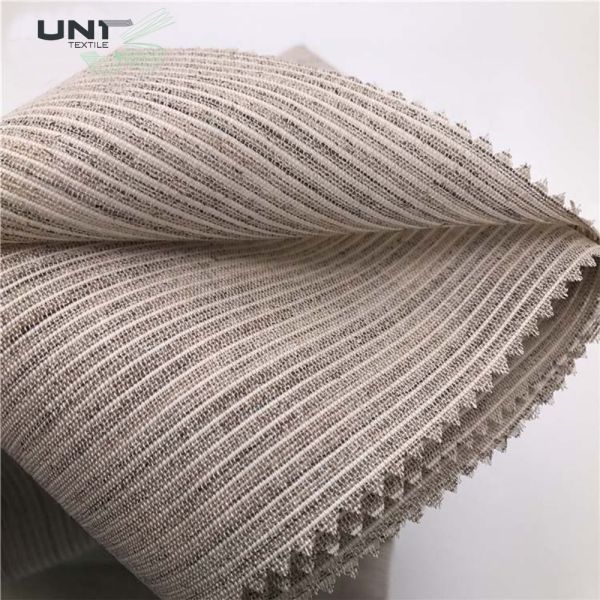 Soft Cotton Canvas Horse Hair Interlining For Suitbruckram Interlining