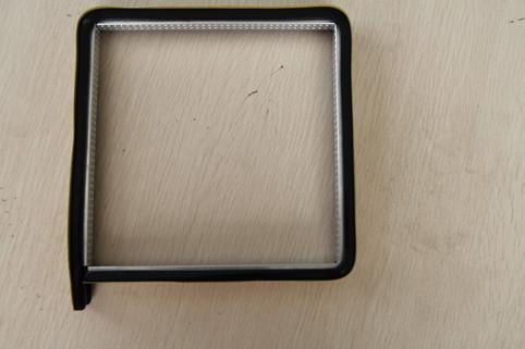 Bendable Stainless Steel Glass Spacer Bar High flexibility Butyl Rubber Sealing Strip