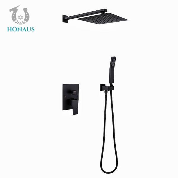 Commercial Concealed Valve Showers Embedded Concealed Rain Shower Set