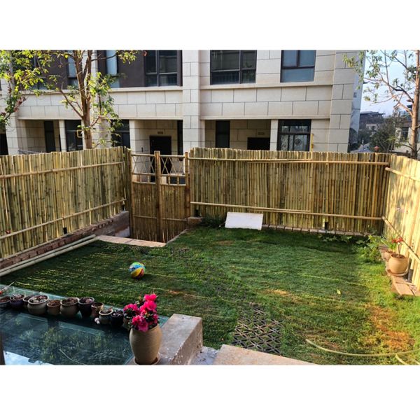 Home Rolled Bamboo Screen Fencing Backyard Garden Decorative Bamboo Paneling