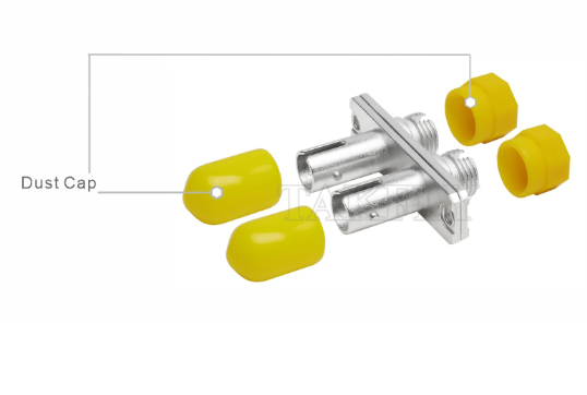 FC-ST Duplex Hybrid Adapter – Metal Housing, Female-Female, for FC to ST Connector Interconnection