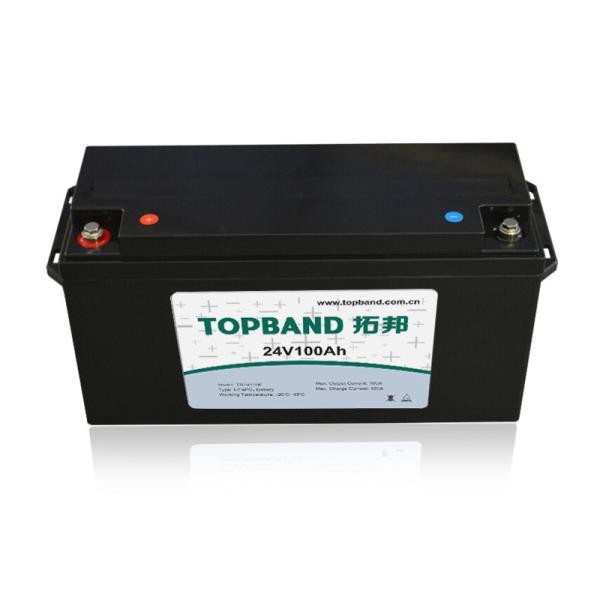 LiFePO4 Floor Scrubber Battery 24V 100AH , Over 2000cycles @ 100%DOD