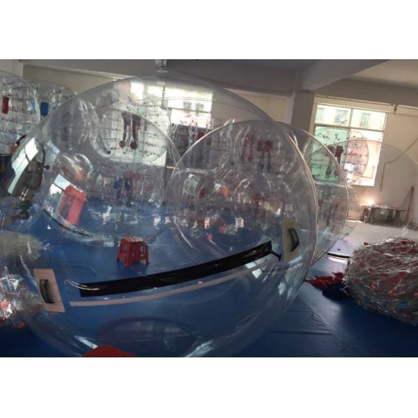 Soldadura de bolas que caminan del agua en caliente inflable transparente con el