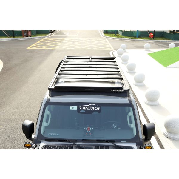 AL6063 SS304 4X4 Tank 300 Aluminum Alloy Universal Luggage Roof Rail Basket Car Roof Racks for GWM