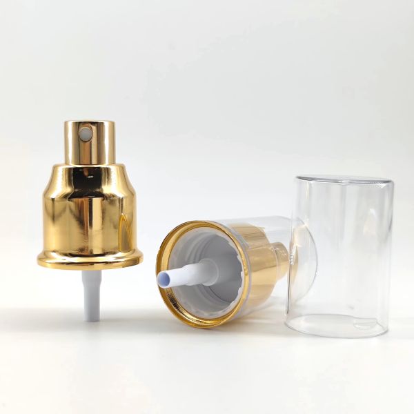 24mm 24/410 Golden Aluminium Mini Sprayer Pump Essential Oil Spray Pump