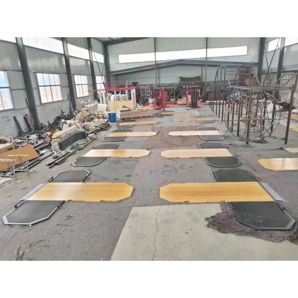 Estrutura multifuncional de treino plataforma de levantamento de peso plataforma de agachamento para aparelhos de parque