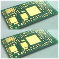 Control de encargo alto TG de la impedancia del oro 3u de la inmersión de la placa de circuito de Matt Green Multilayer