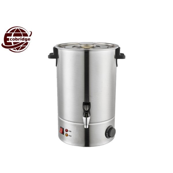 Single Wall Electric Water Boiler , 10-60 Liter Stainless Steel Water Boiler