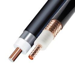 Corrugated Copper RF Coaxial Cable   RF 5/8 Inches  Feeder Cable For Wireless Communication