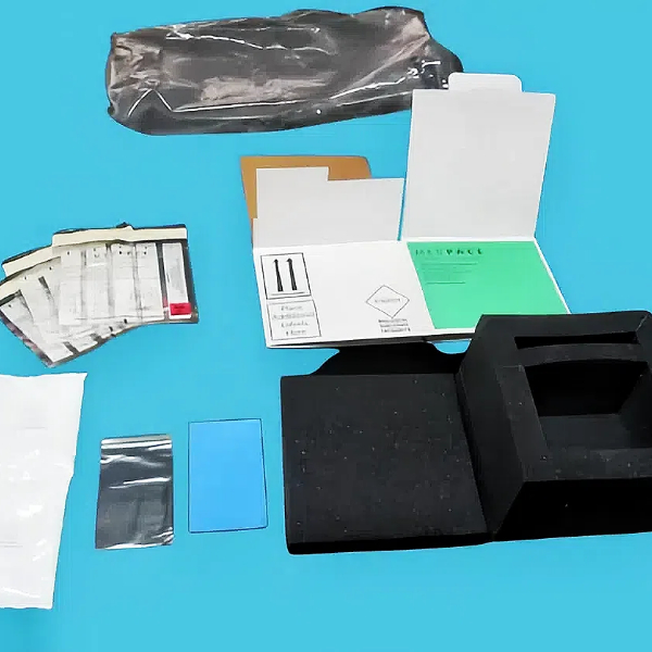 95kpa emballage médical fermeture à glissière scellant plastique de laboratoire de pathologie biohazard sac de transport de spécimen