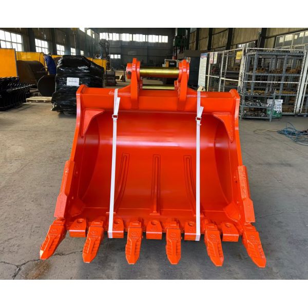 Premium Steel Excavator Rock Bucket Heavy Duty Rock Bucket  Intensive Rock Digging