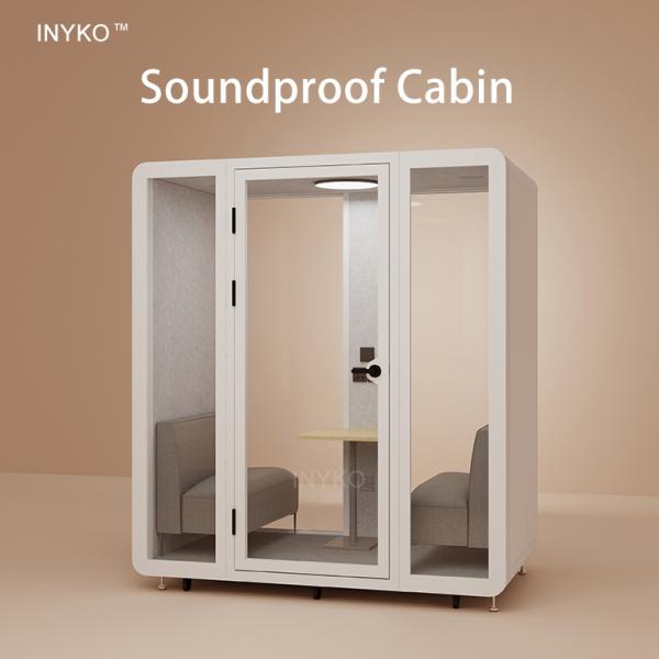490kg Soundproof Office Pod Electronic Decoration Prefab Private Karaoke Booth