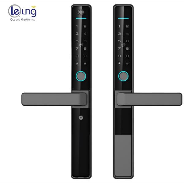 Waterproof Outdoor Smart Door Lock with Fingerprint Card Password Key Tuya App Control 2 Years Warranty