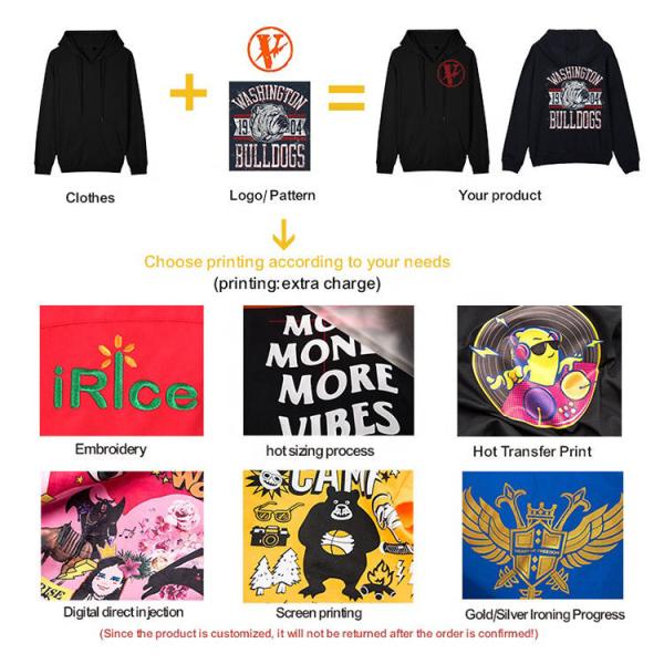 Custom Logo Print Cotton Blank Thick Luxury Hoodies Tracksuit Unisex Fleece Embroidery Bulk Heavyweight Plain Men's Hoodies