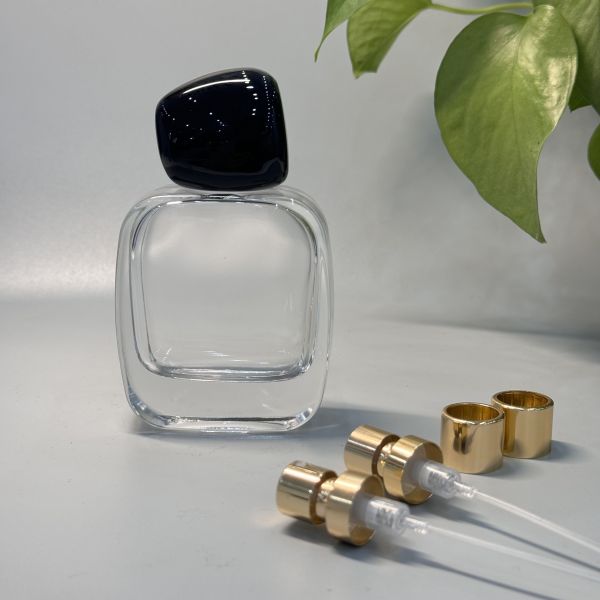 Luxury Polished Gold Zamak Perfume Cap with Customizable Design and Die-Casting Process