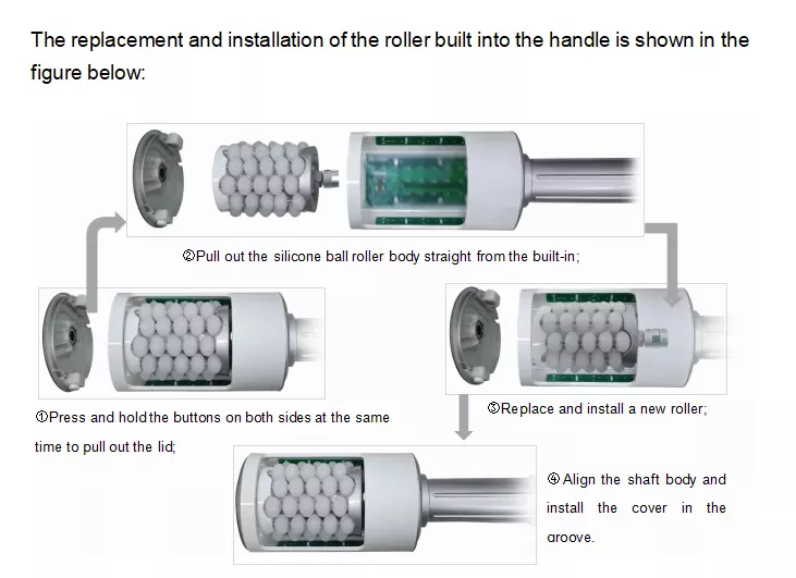 Micro Vibration Therapy Vacuum Roller Slimming Machine Body Contouring Anti Aging