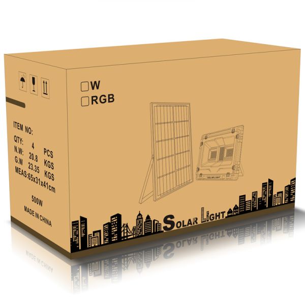 Bluetooth 60w Solar Rgb Flood Light IP66 For Yard Garden Family Party