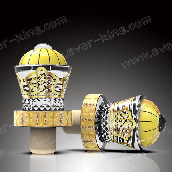 пробочки стеклянной бутылки 30x60mm алюминиевые для роскошного ликера