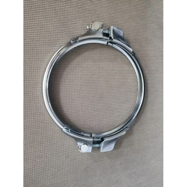 150mm Stainless Steel 304 Bolt Heavy Duct Pipe Clamps For Rust Resistance