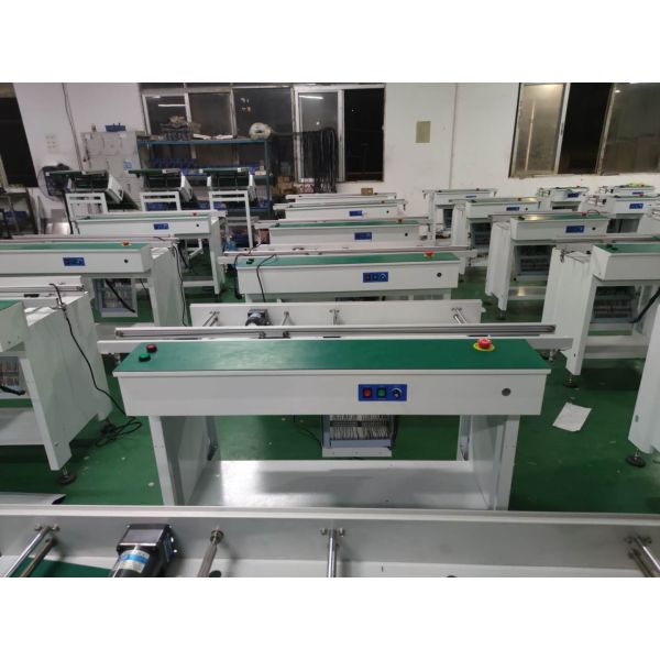 Больной датчик 1500 мм длина ESD ремень PCB соединительный конвейер с инспекцией функции индивидуальной кнопки управления