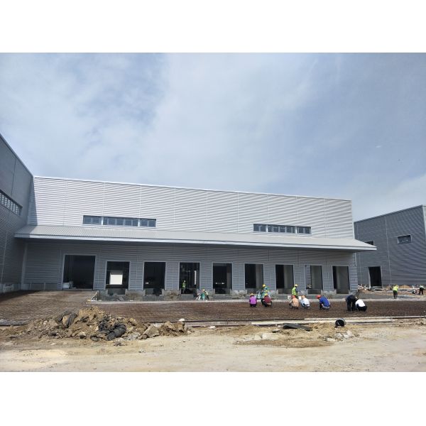 High Strength Load-Bearing Large Span Prefabricated Steel Structure Workshop for Industrial Buildings