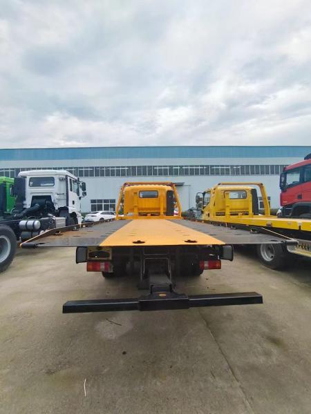 Flatbed Truck 5 Tons Tilting Pallet Trailer for Sale
