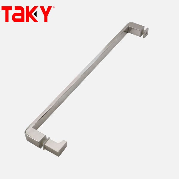 Customized Polish Handle Bathroom Glass Door Handle Stainless Steel Glass Door Pull Handle