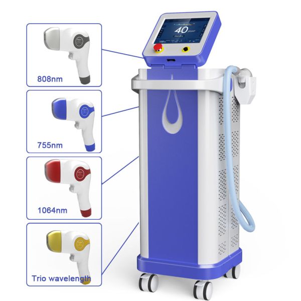 Lightweight Painless Diode Laser Hair Removal Machines Working Continuously For 18 Hours