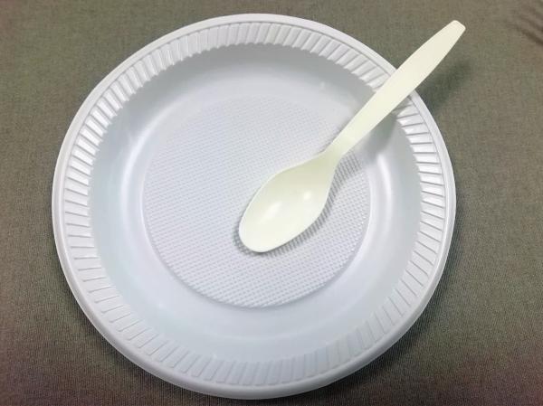 5.5/6/6.6 Inch Biodegradable Corn Starch Spoons Eco Friendly Durable And Heat Resistant Alternative To Plastic Flatware