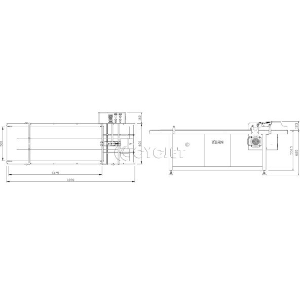 сплетенная 1G машина paperfeeder машины CPG 600 AC220V фидера сумки